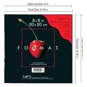 MCS Format Frame 8"x8" Black Collage Gallery Picture Frame